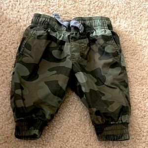 boys -  3 month - army fatigue pants